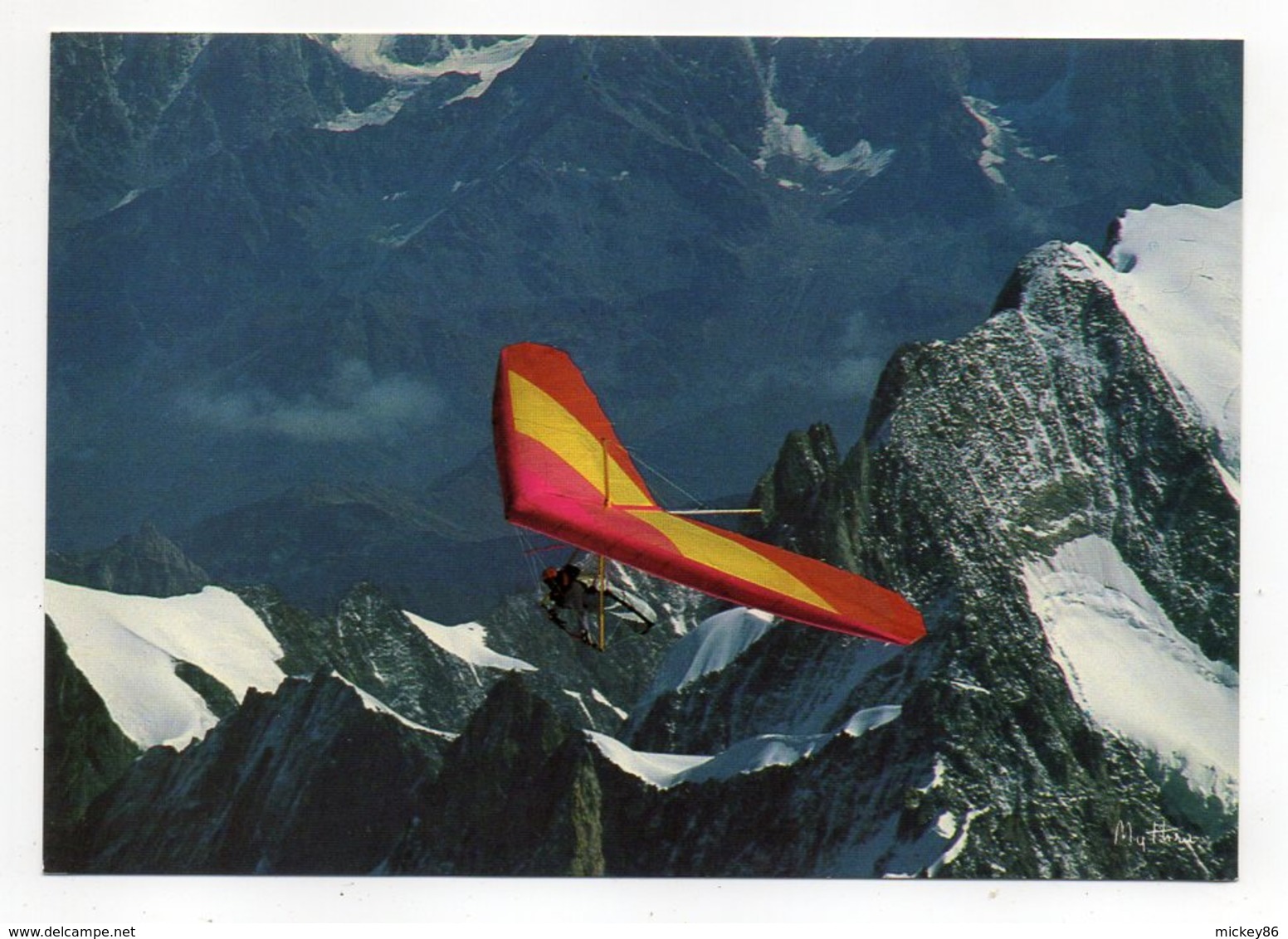 Sports -- DELTA PLANE - (montagne ) -JF Causse - Ski Slide....... - Sonstige & Ohne Zuordnung