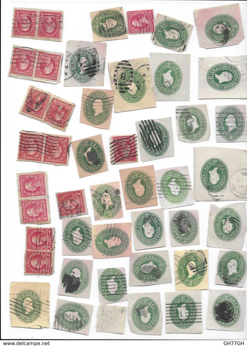 LOT 120 TIMBRES USA / ETATS-UNIS D'AMERIQUE - Lots & Kiloware (mixtures) - Max. 999 Stamps