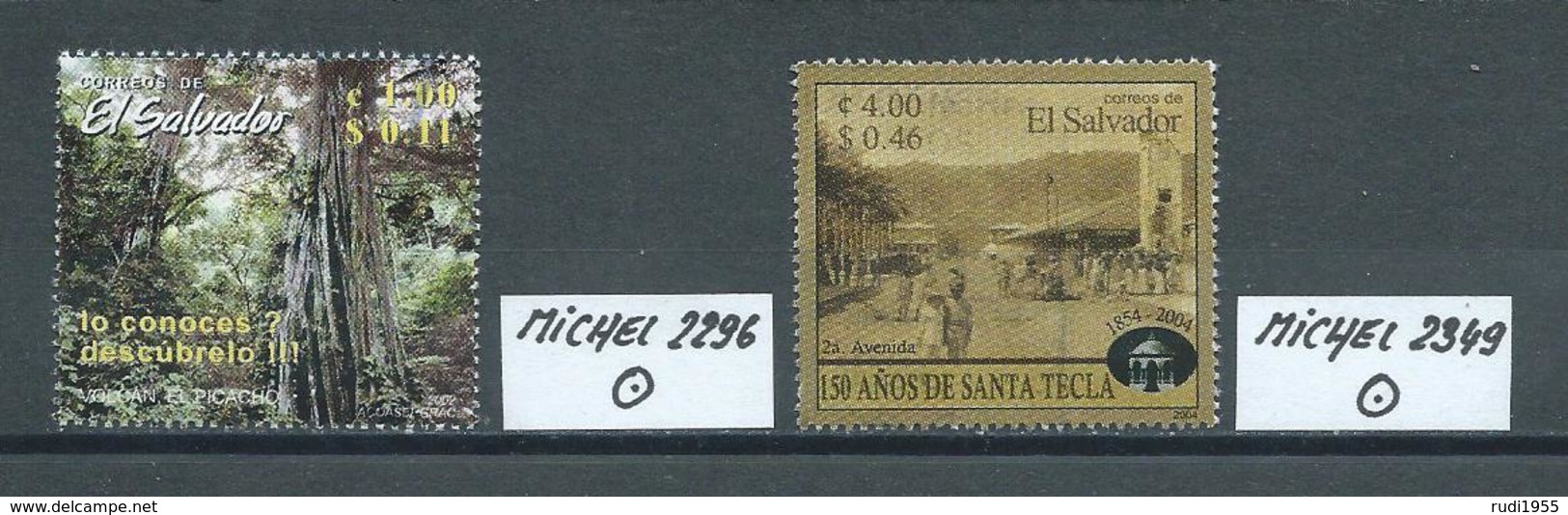 EL SALVADOR MICHEL 2296,2349 Gestempelt Siehe Scan - El Salvador