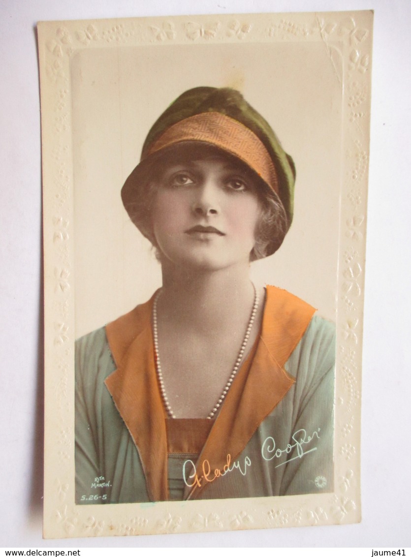 GLADYS  COOPER   -   PHOTO RITA MARTIN          TTB - Artistes