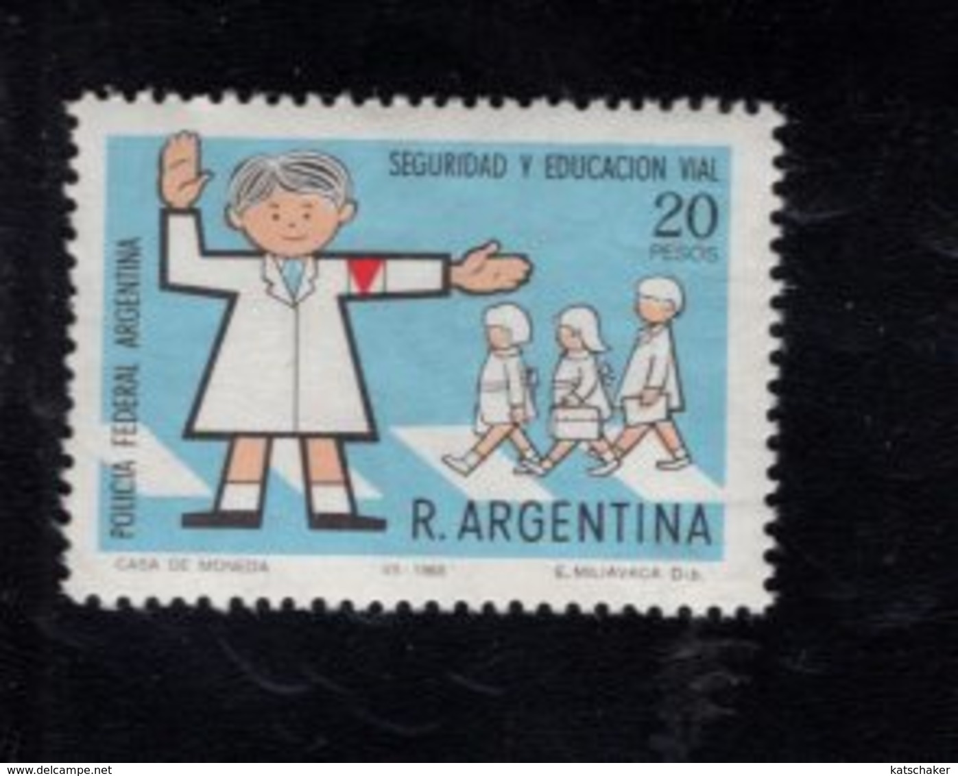 780398165 1968 SCOTT 860 POSTFRIS  MINT NEVER HINGED EINWANDFREI  (XX) - STUDENT DIRECTING TRAFFIC FOR SCHOOLMATES - Neufs