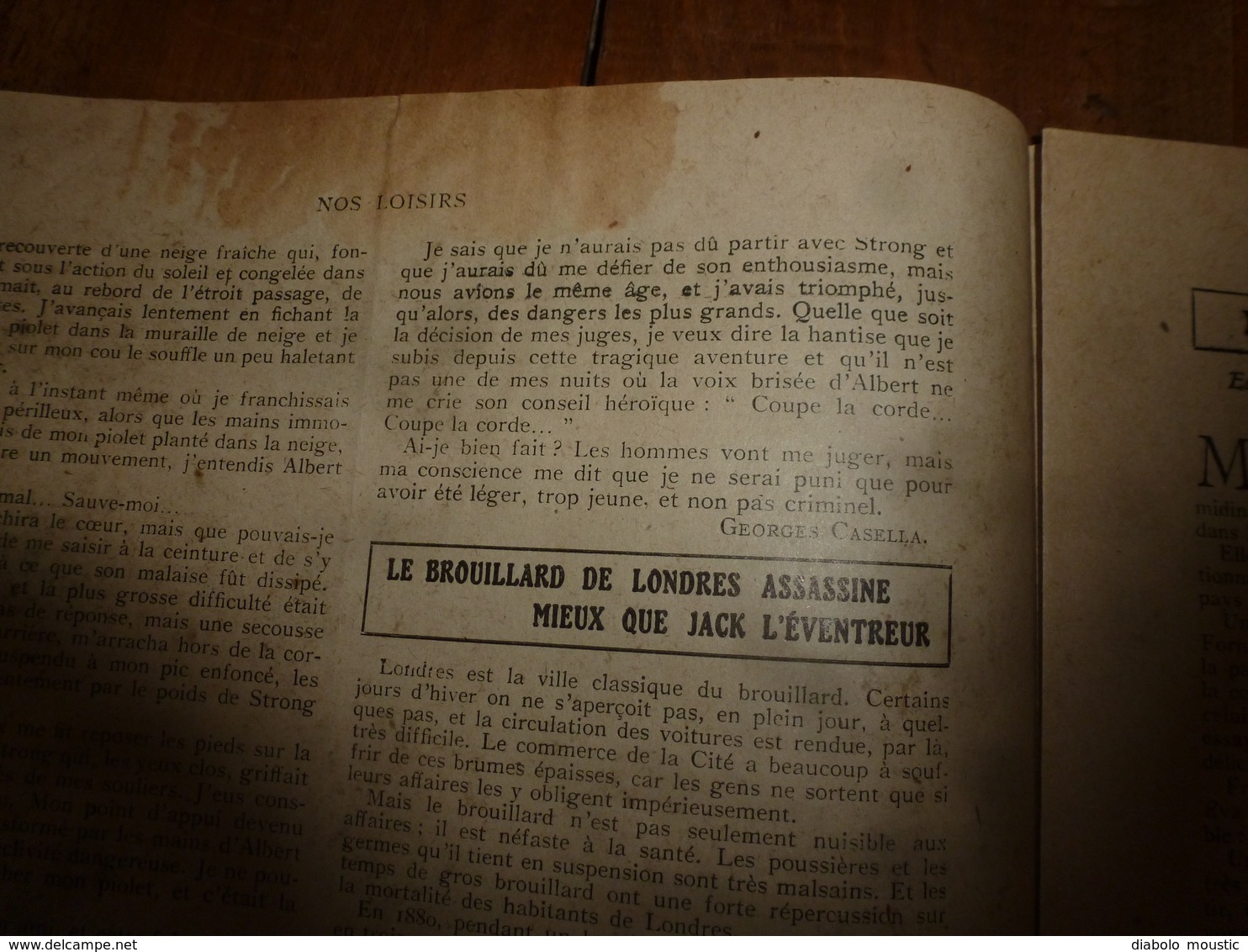 1908 NOS LOISIRS :Du haut de N-D de Paris;Aline Guillot , midinette;Pain de sciure de bois;London;Hypnotiser un coq;etc