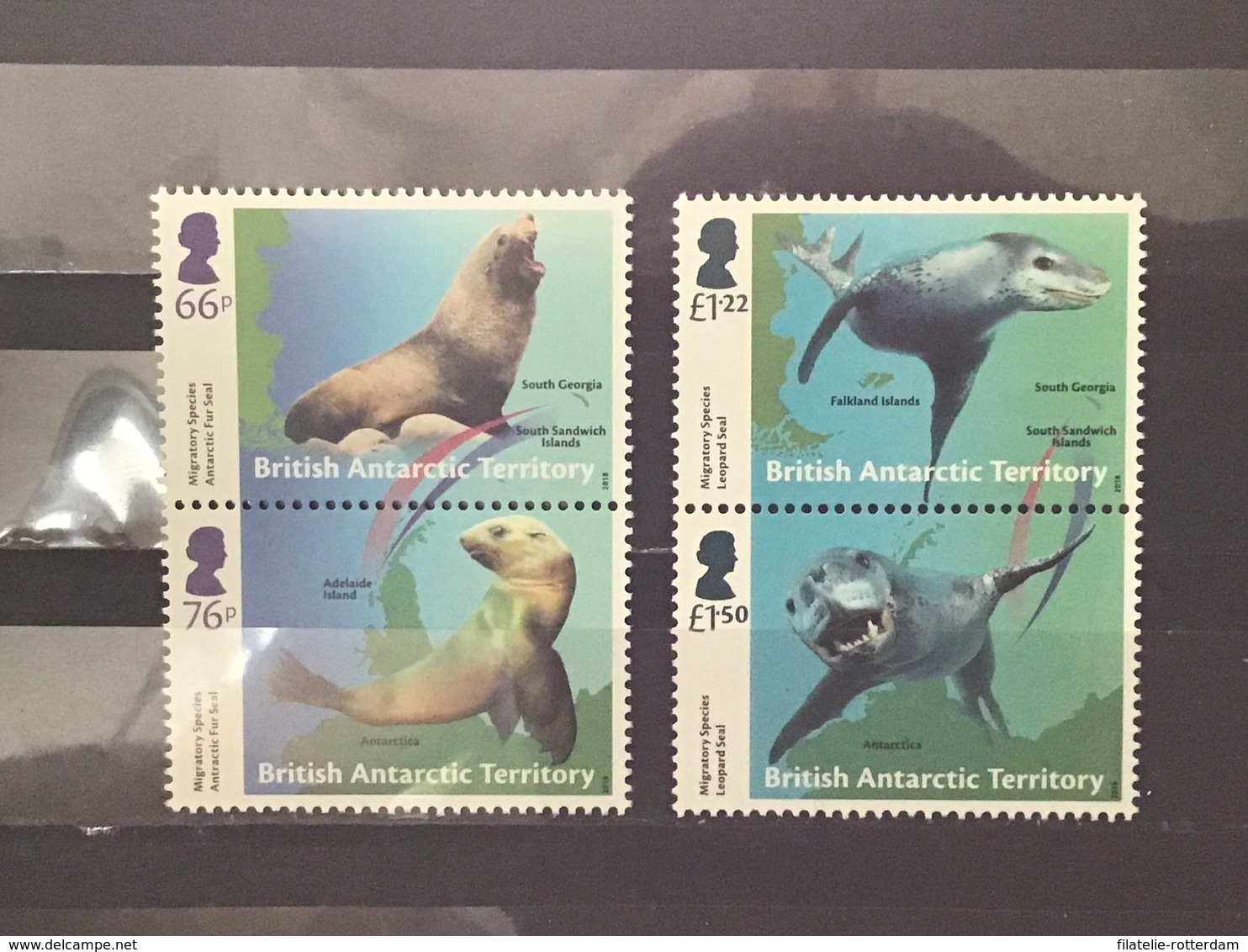 Brits Antarctica / BAT - Postfris / MNH - Complete Set Diersoorten 2018 - Neufs