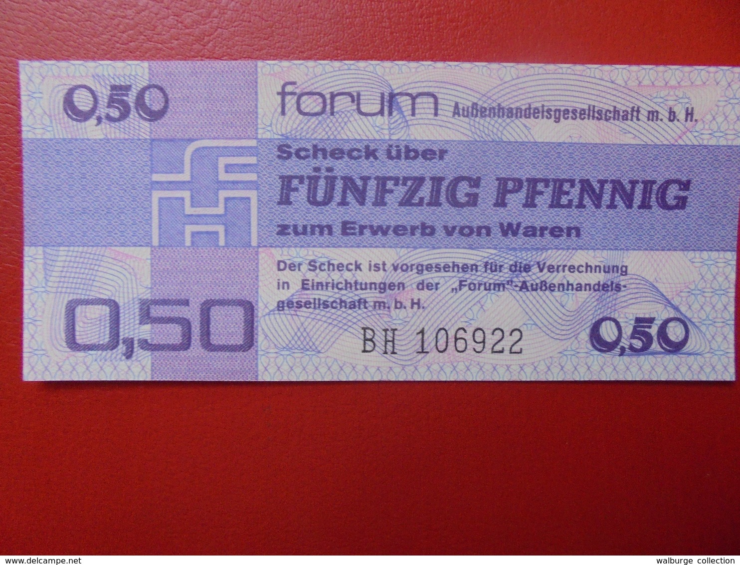 D.D.R 50 PFENNIG 1979 PEU CIRCULER (B.2) - Collezioni