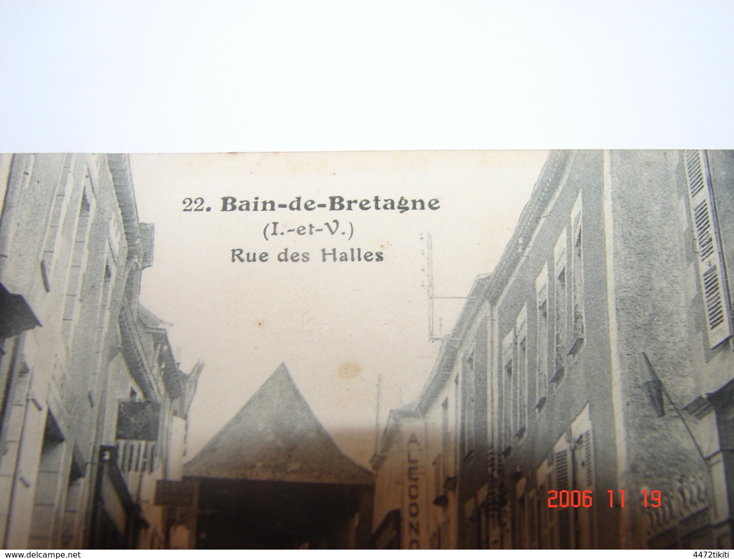 C.P.A.- Bain De Bretagne (35) - Rue Des Halles - Magasin "A L'Economie" - 1910 - SUP (BP 38) - Altri & Non Classificati