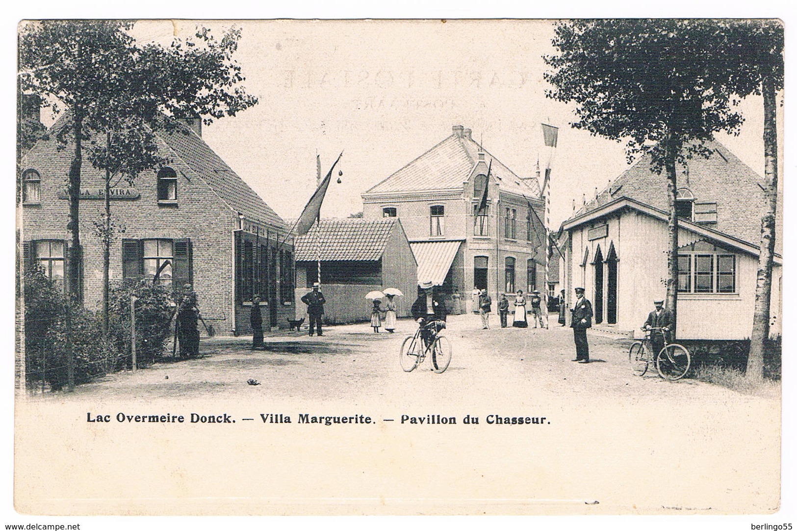 Lac Overmeire Donck - Villa Marguerite - Pavillon Du Chasseur (Geanimeerd) - Berlare