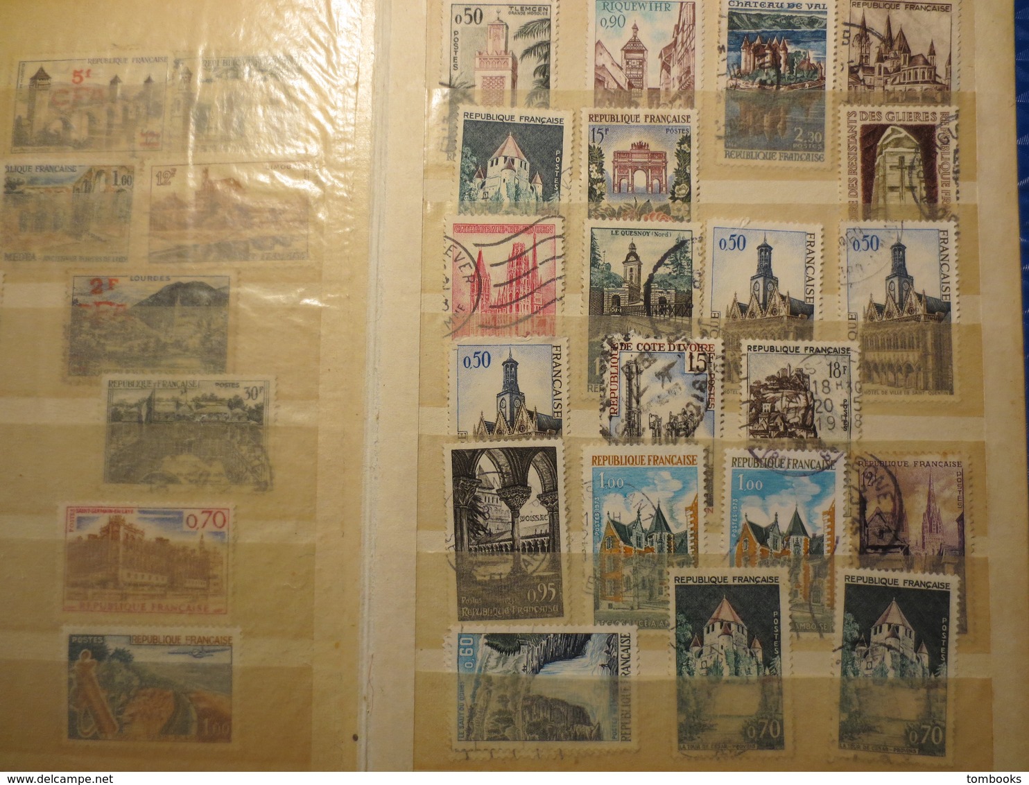 Album Timbres divers France ( tous scannés ) 295 timbres