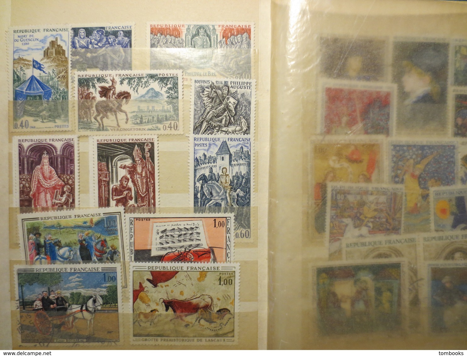 Album Timbres divers France ( tous scannés ) 295 timbres