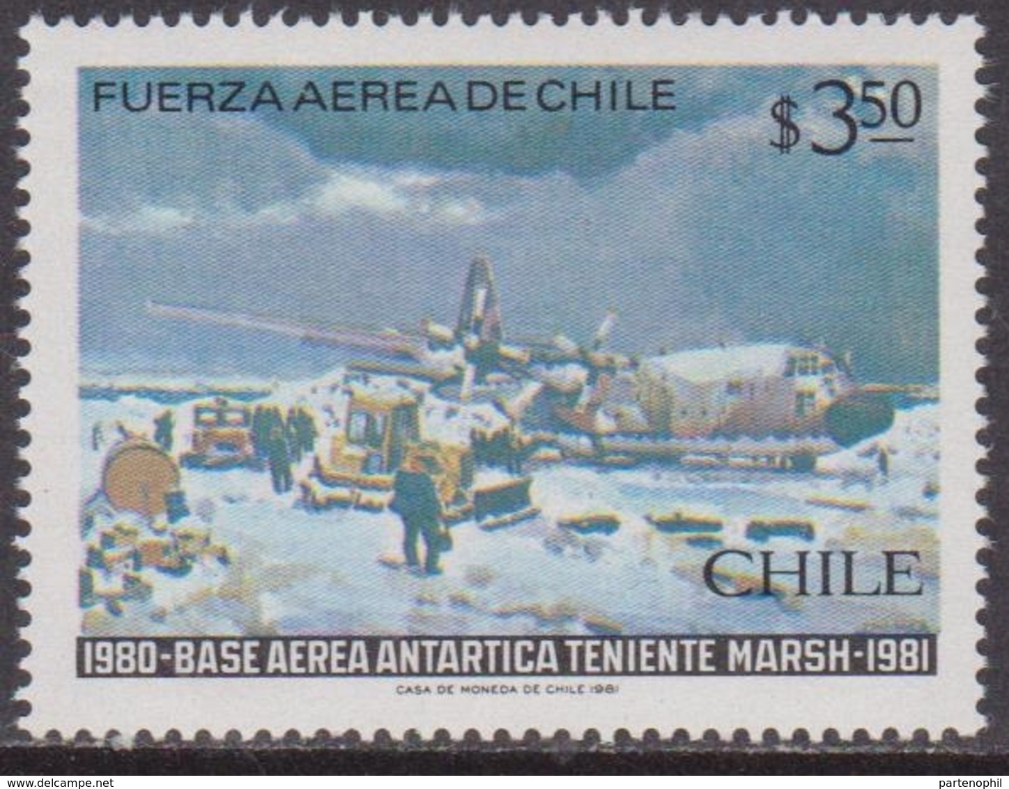 Cile Chile - Air Force Set MNH - Militaria