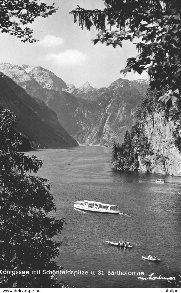 Konigssee Mit Schonfeldspitze U  St Bartholomae - Schönefeld