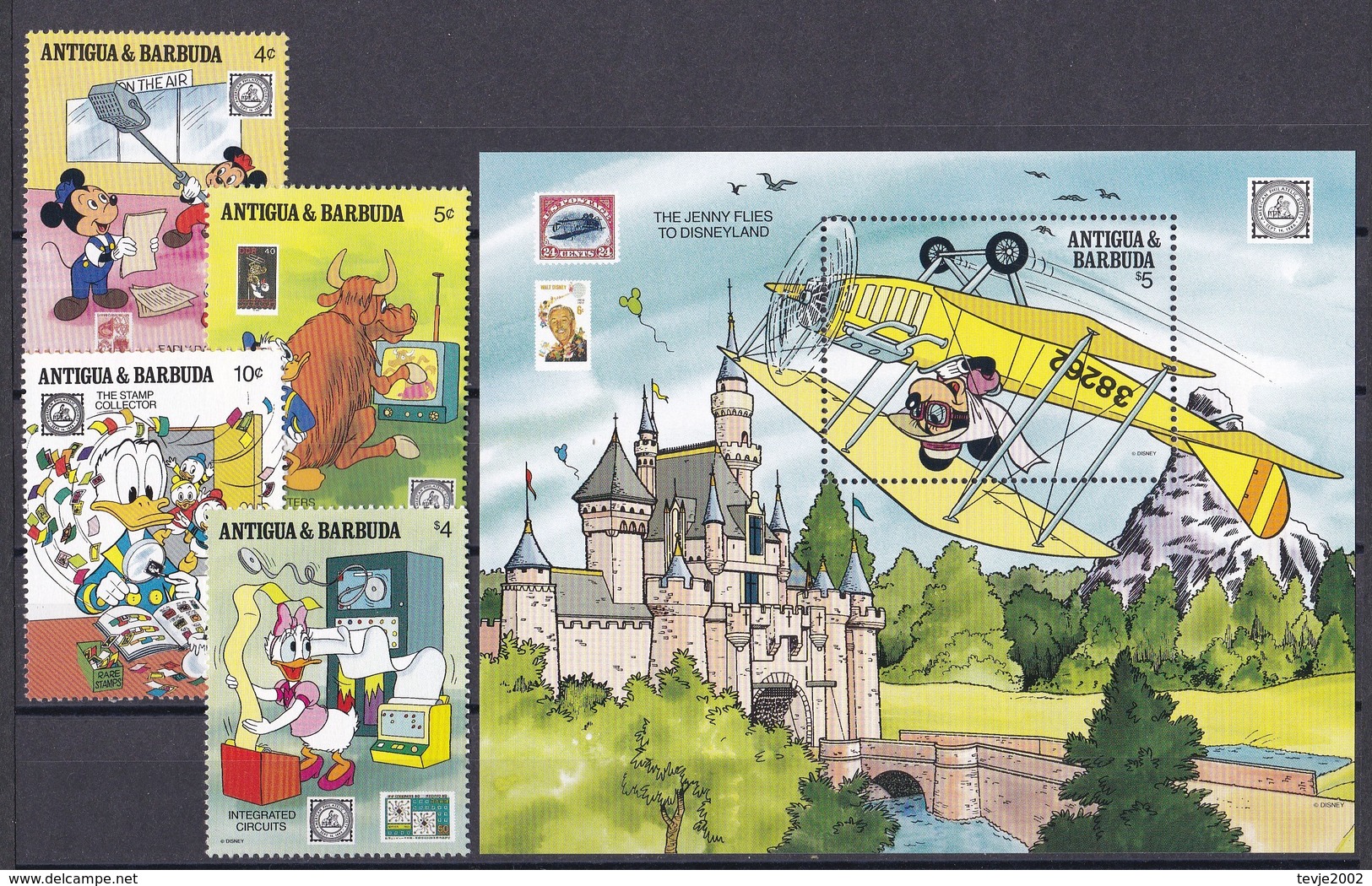 Kleine Sammlung  Walt Disney - Postfrisch MNH - Weltweit - Disney