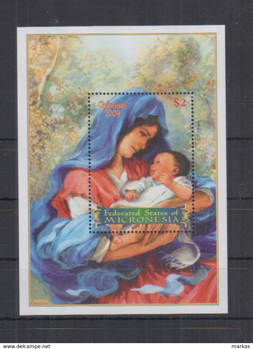 C911. Micronesia - MNH - Art - Paintings - Christmas 2004 - Other & Unclassified