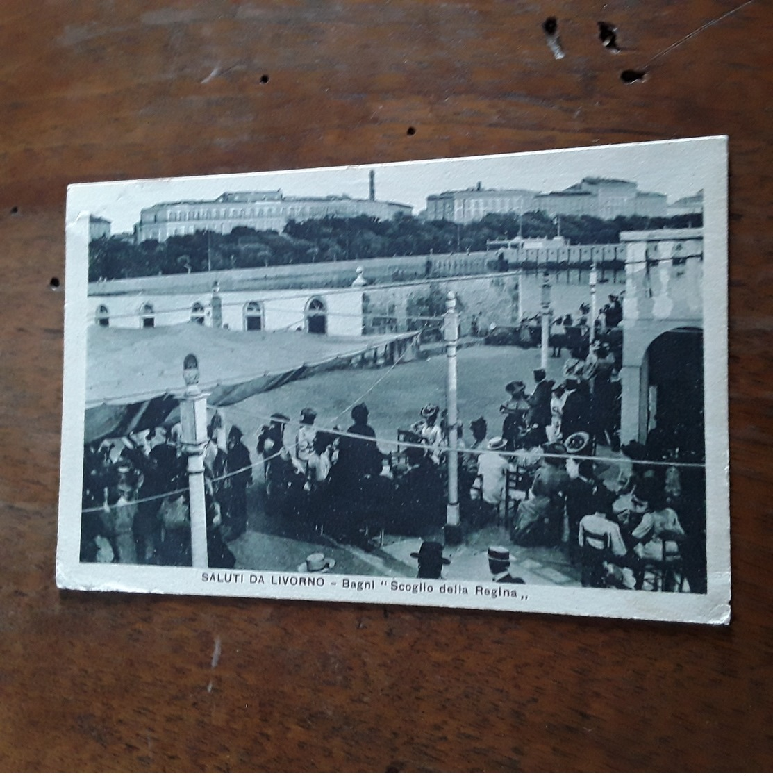 Cartolina Postale 1930, Livorno Scoglio Della Regina - Livorno