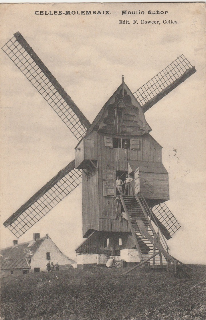 Celles - Molembaix  ,moulin Butor ( Windmolen , Molen , Moulin à Vent ) - Celles