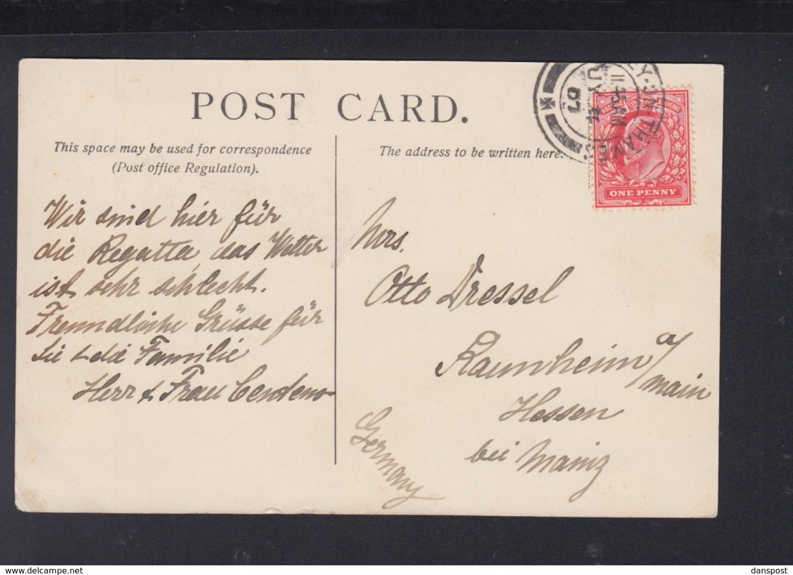 UK PPC Henley-on-Thames 1907 - Sonstige & Ohne Zuordnung