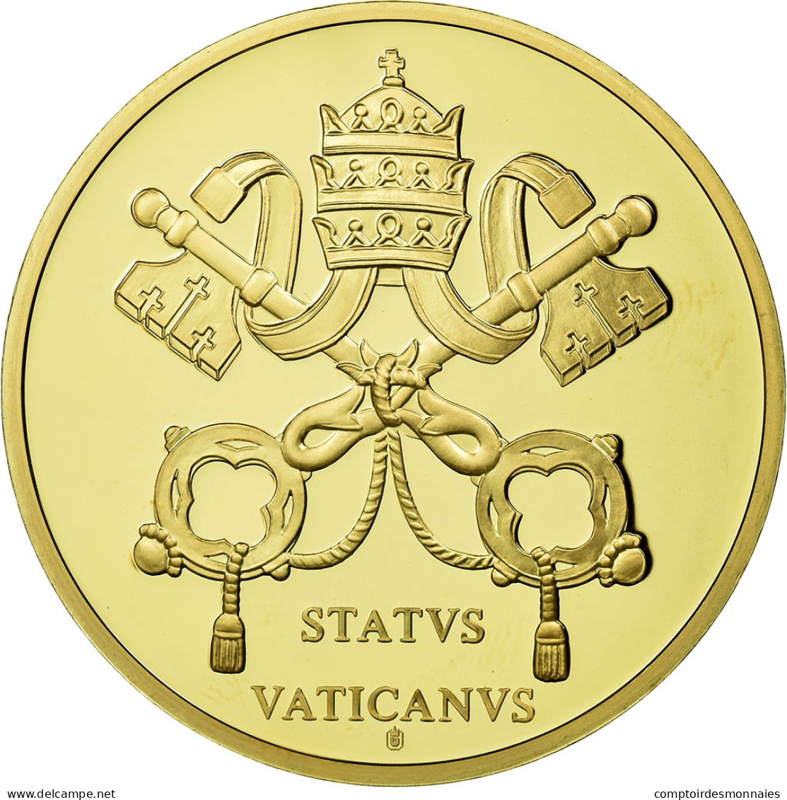 Vatican, Médaille, La Vie Du Pape François, FDC, Copper Gilt - Autres & Non Classés