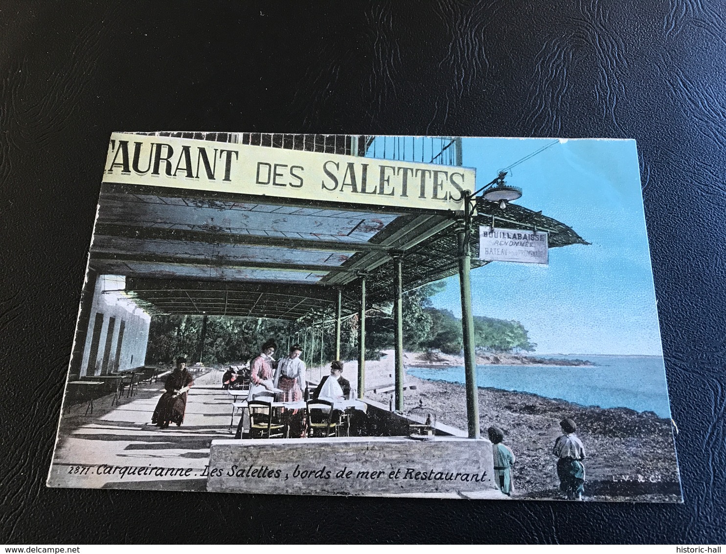 2871 - CARQUEIRANNE Les Salettes, Bords De Mer Et Restaurant - Carqueiranne
