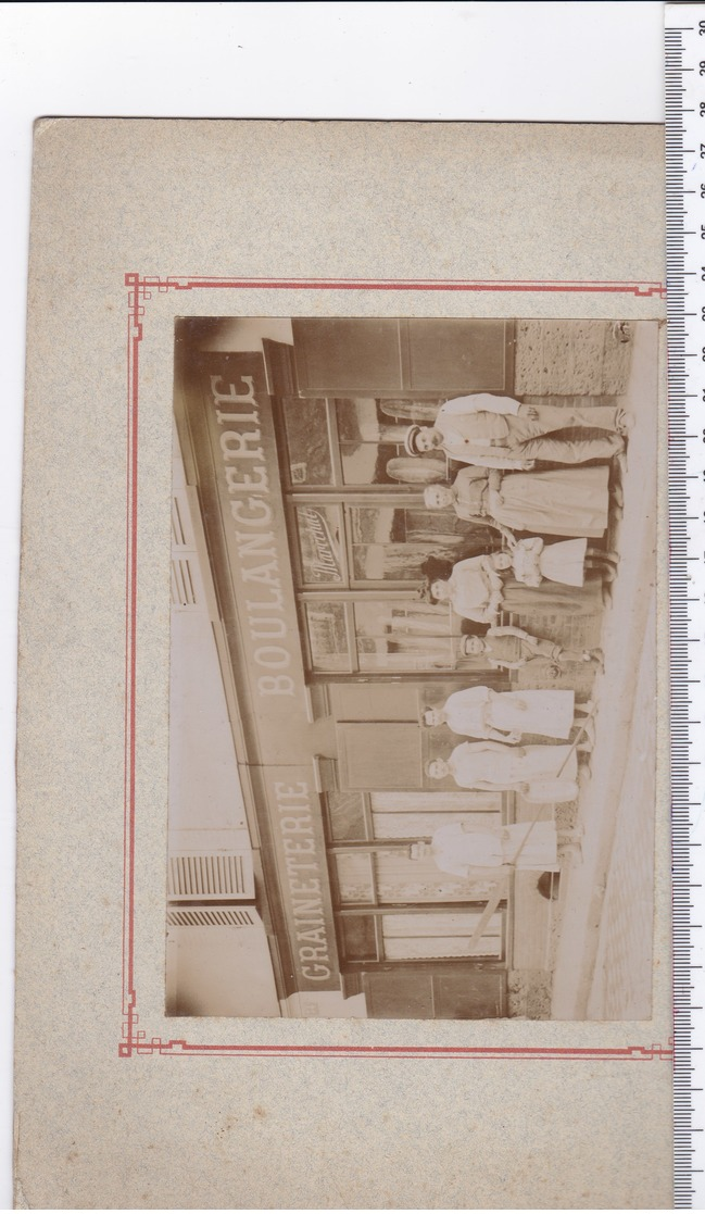 Photo De Devanture BOULANGERIE GRAINETERIE ,, "" MARECHAL "" Bon état - Métiers