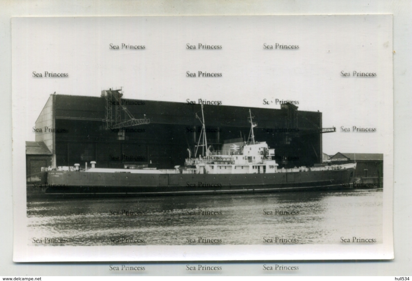 Ireland Photo Dublin SS Slieve Donard Cargo Ferry  Dublin North Wall 1965 - Dublin