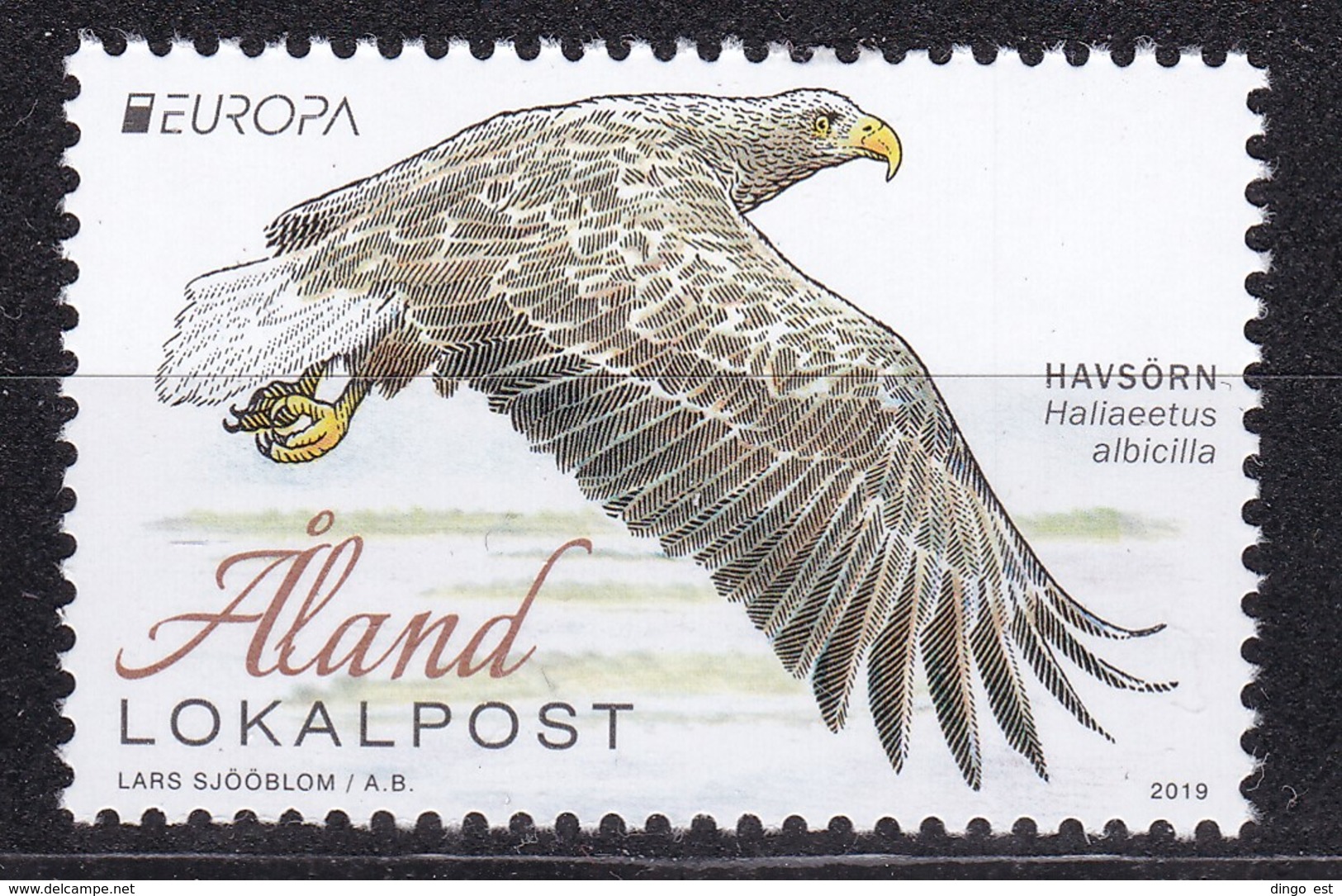 Aland, Fauna, Birds, EUROPA MNH / 2019 - Eagles & Birds Of Prey