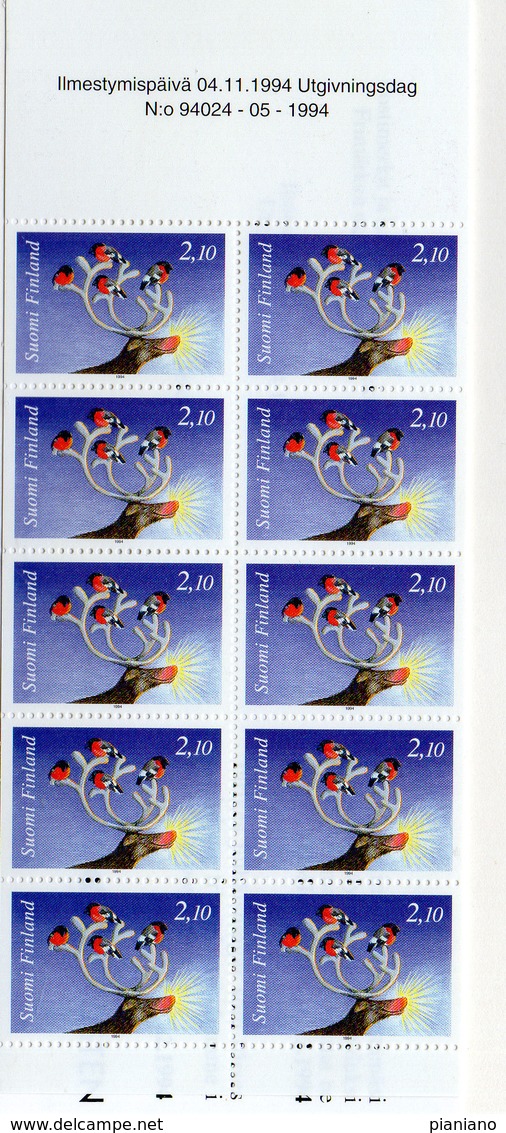 PIA - FINLANDIA - 1994 - Natale    - (Yv C 1240a) - Christendom