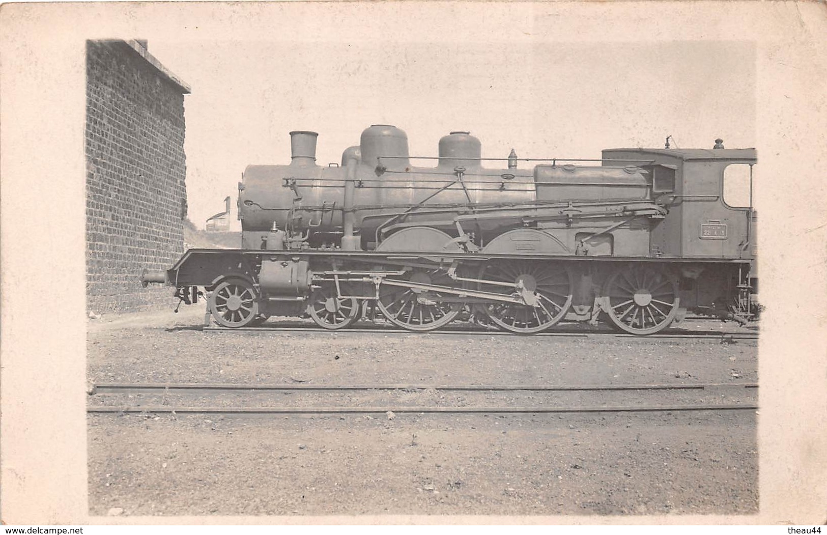 ¤¤  -  Carte-Photo  -  Locomotives Du P.L.M.  -  Machine N° 221.A.13  -  Chemin De Fer  -  ¤¤ - Materiaal