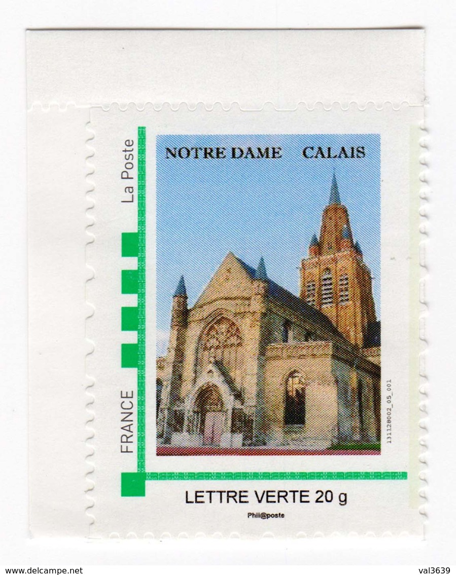 Timbre Personnalisé "MonTimbreàMoi" Notre-Dame De Calais 09 Novembre 2013 - Autres & Non Classés