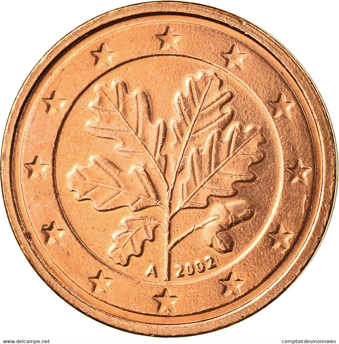 République Fédérale Allemande, 2 Euro Cent, 2002, SUP, Copper Plated Steel - Allemagne