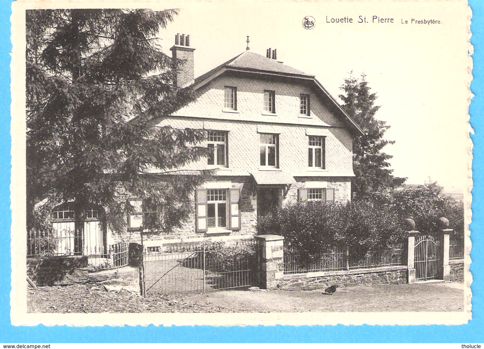 Louette-Saint-Pierre(Gedinne)+/1935-Le Presbytère-Edit.Hôtel Motor -Prop.M.Schelbach, Louette St.Pierre - Gedinne