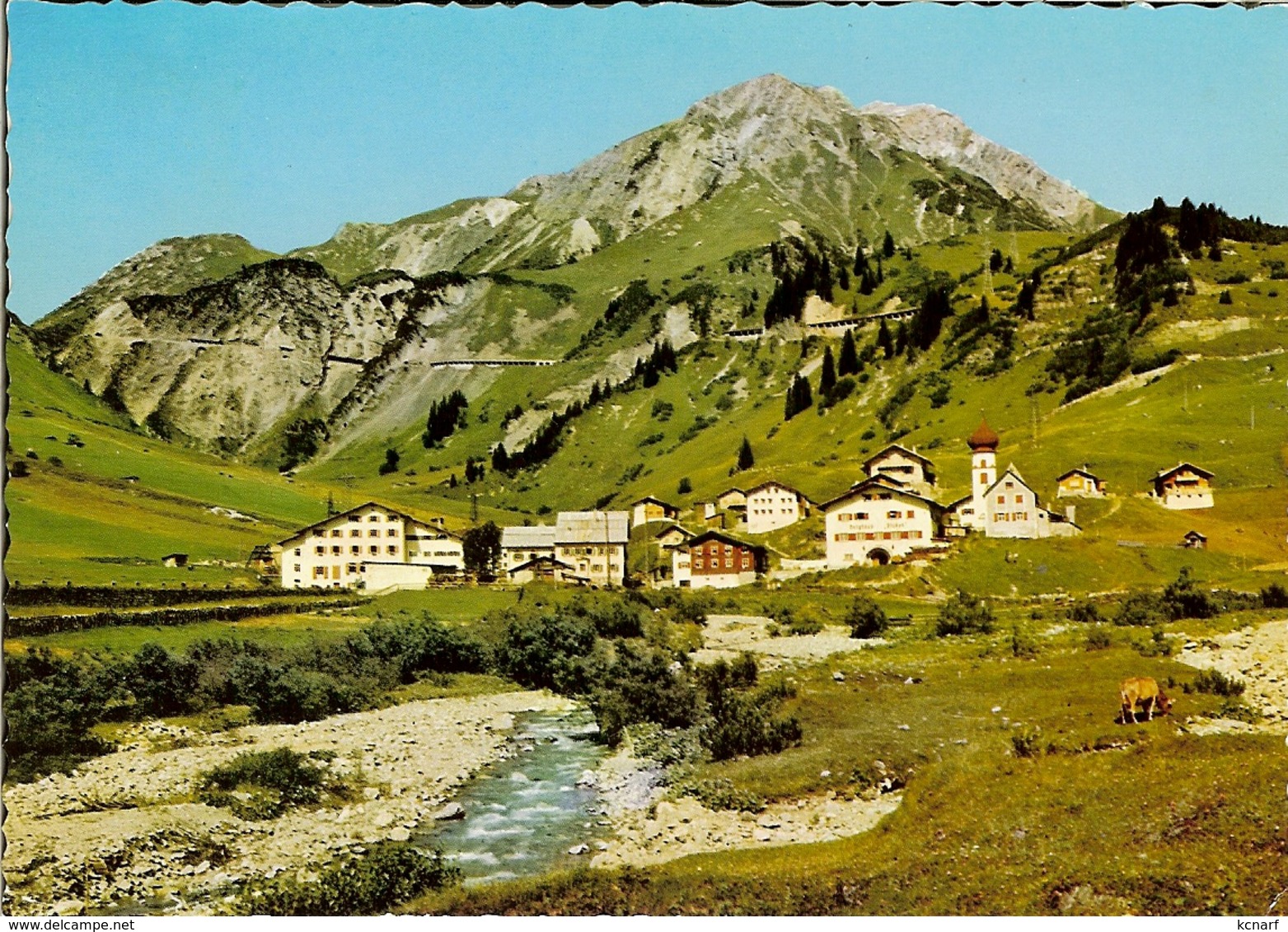 CP De STUBEN Am Arlberg Mit Flexenstrasse - Vorarlberg . - Stuben