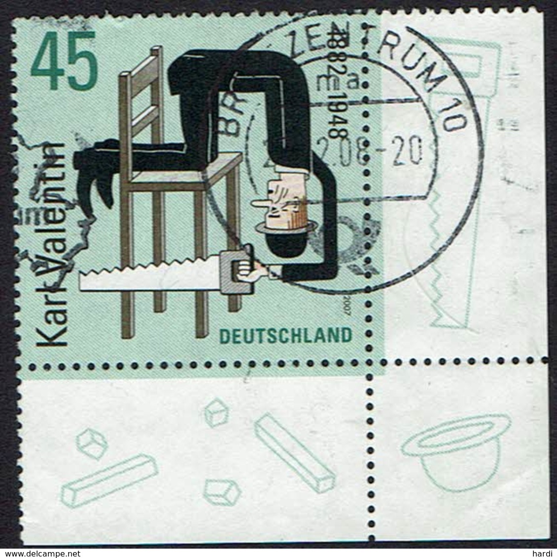 BRD, 2007, MiNr 2610, Gestempelt - Gebruikt