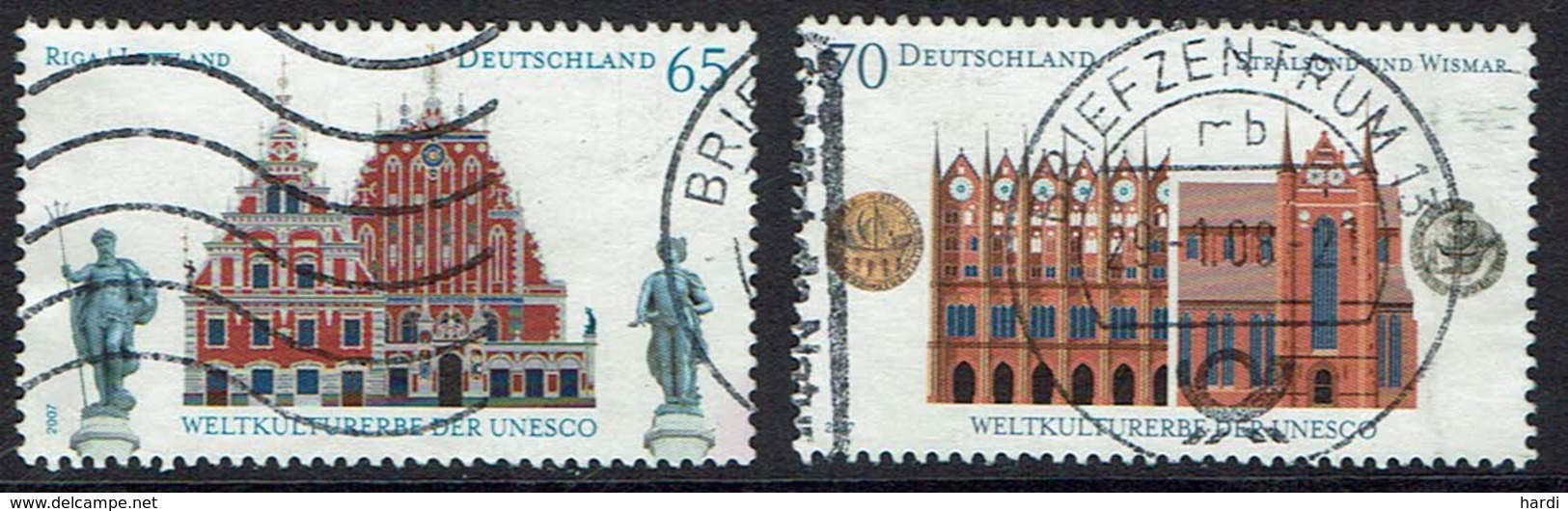 BRD, 2007, MiNr 2614,2615, Gestempelt - Used Stamps