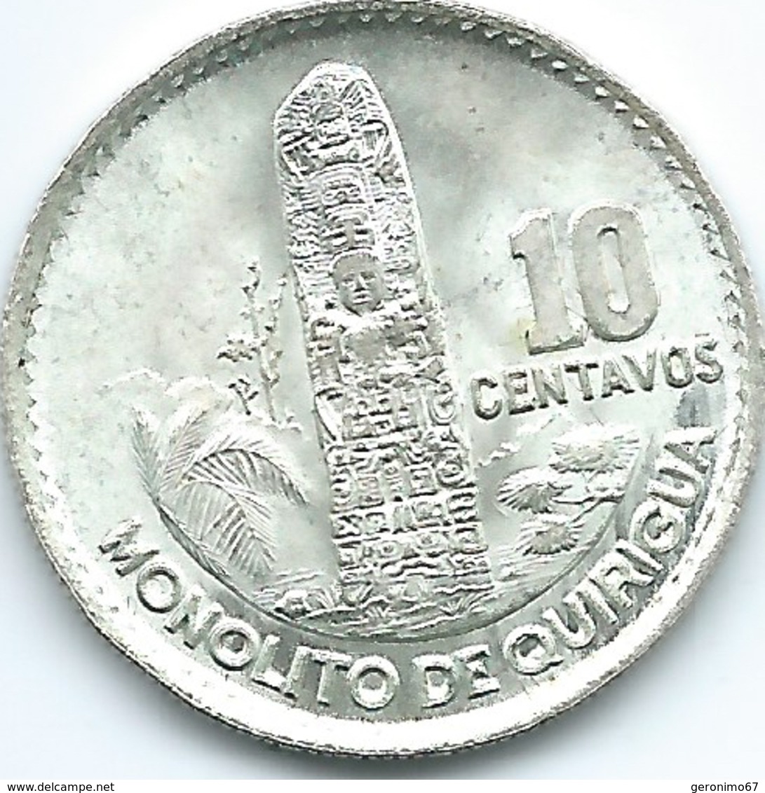Guatemala - 10 Centavos - 1964 - KM262 - Guatemala