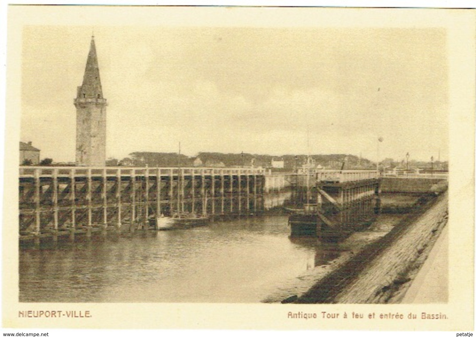 Nieuport-Ville , Tour à Feu - Nieuwpoort