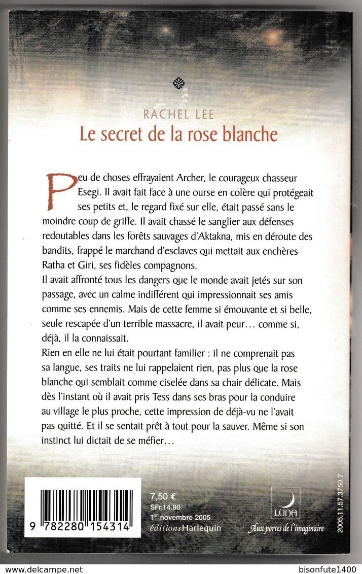 FANTASY : La Dame Blanche : Série Complète Comprenant 3 Romans De Rachel LEE (Voir Photos) (BS) - Fantastique