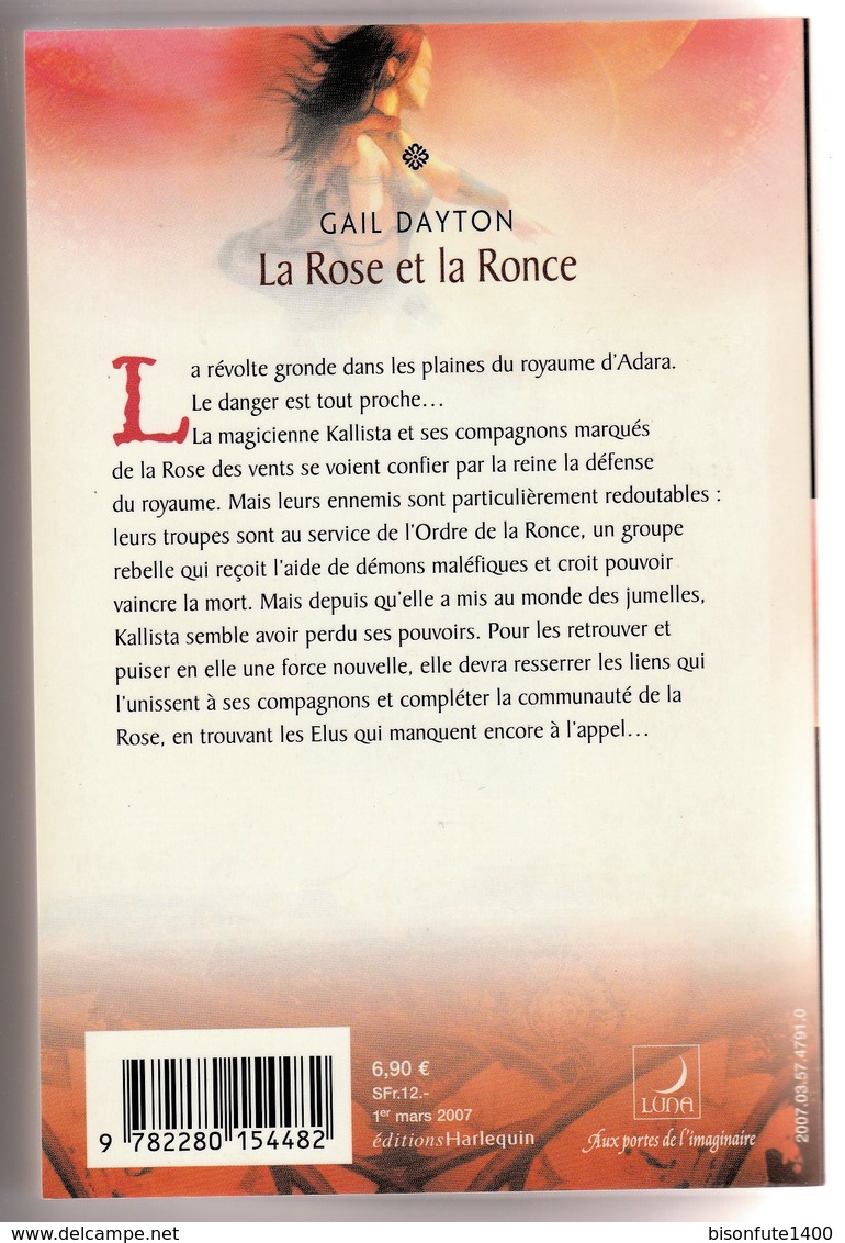 FANTASY : La Rose Des Vents : Série Complète Comprenant 2 Romans De Gail DAYTON (Voir Photos) (BS) - Fantastique