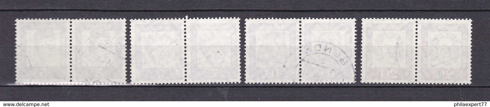 BRD - 1961 - Michel Nr. 347/347, 348/348, 350/350, 352/352 - 14 Euro - Gebraucht