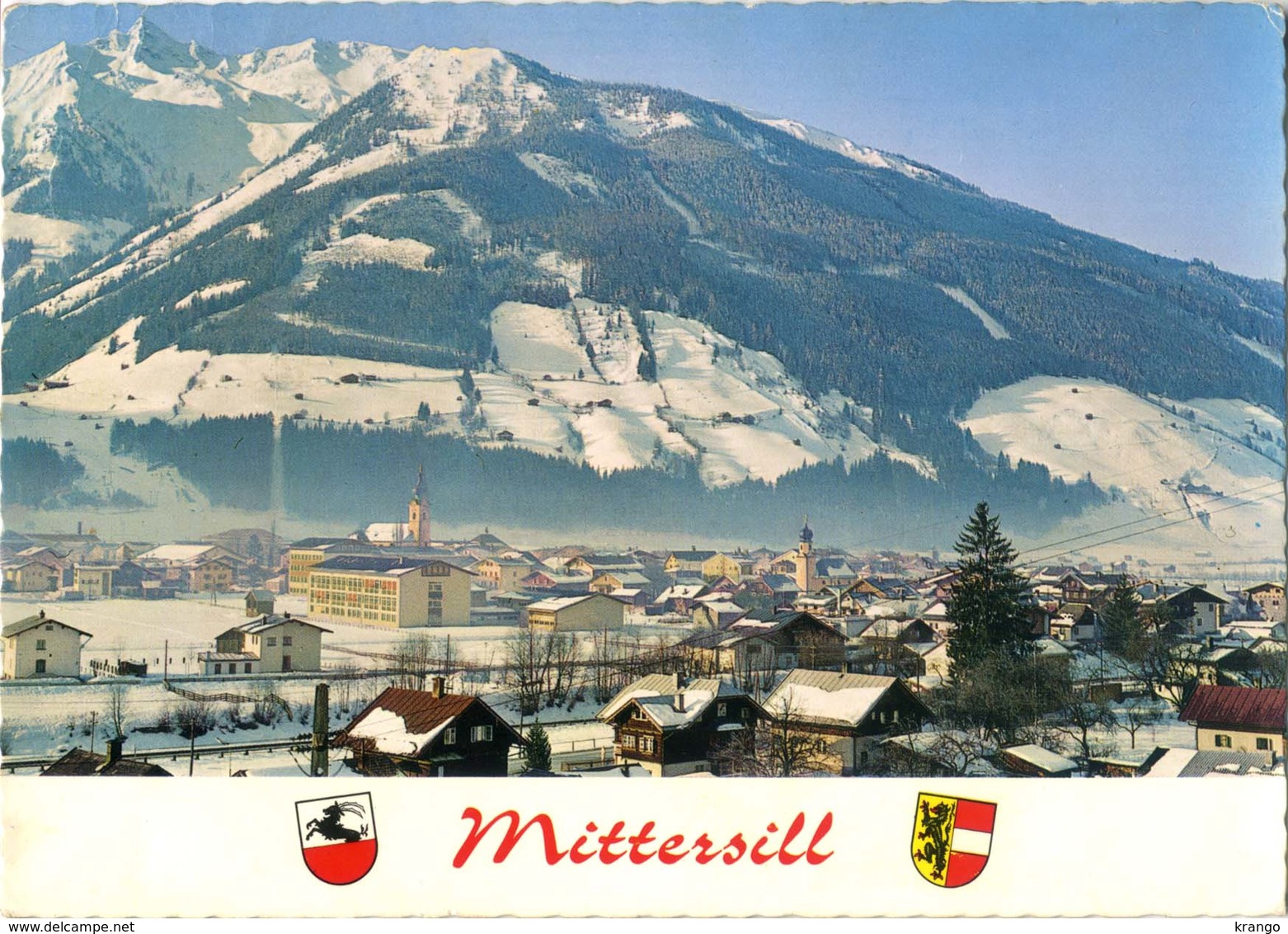 Austria - Mittersill - Wintersportort Mittersill, 789m, An Der Felbertauernstrasse. - Mittersill