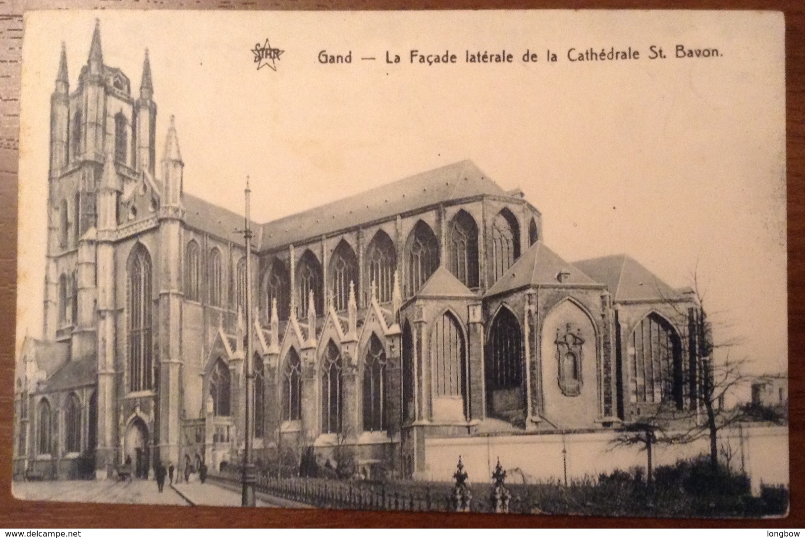 Gand La Facade Laterale De La Cathedrale St. Bavon 1912 - Gent
