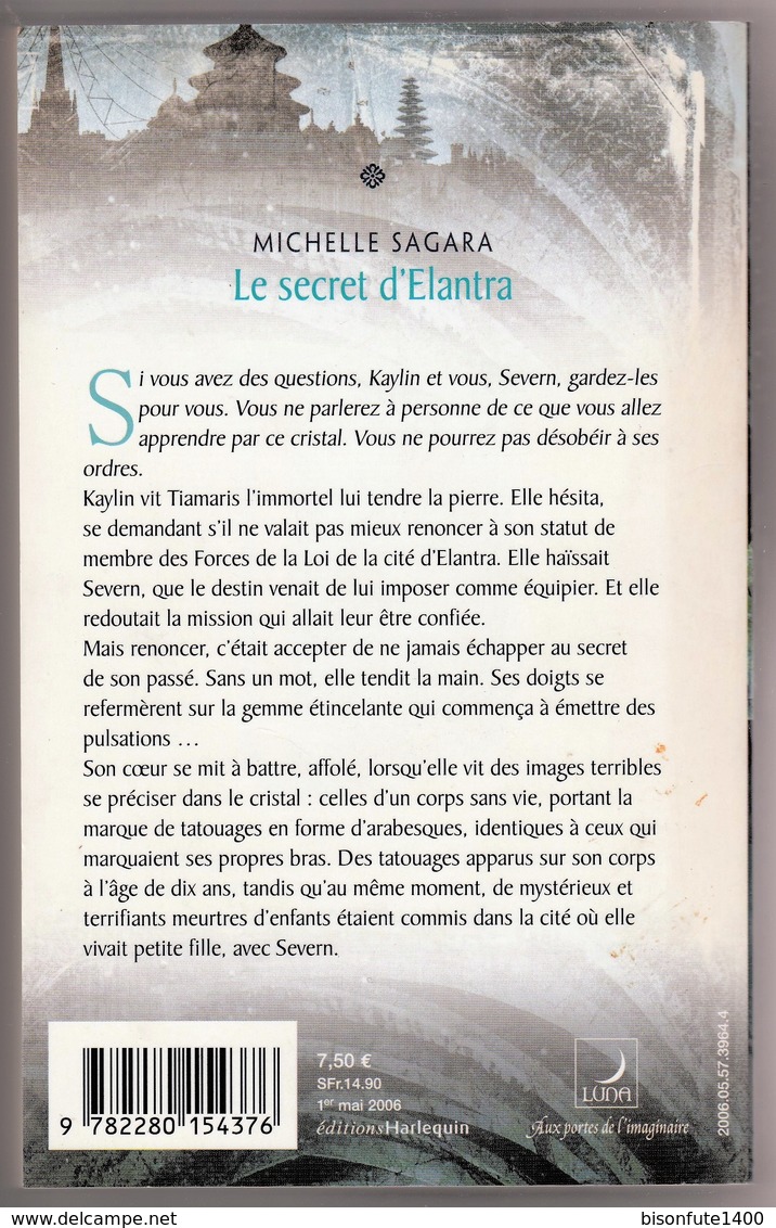 FANTASY : Les Chroniques D'Elantra : Série Complète Comprenant 4 Romans De Michelle SAGARA (Voir Photos) (BS) - Fantastique