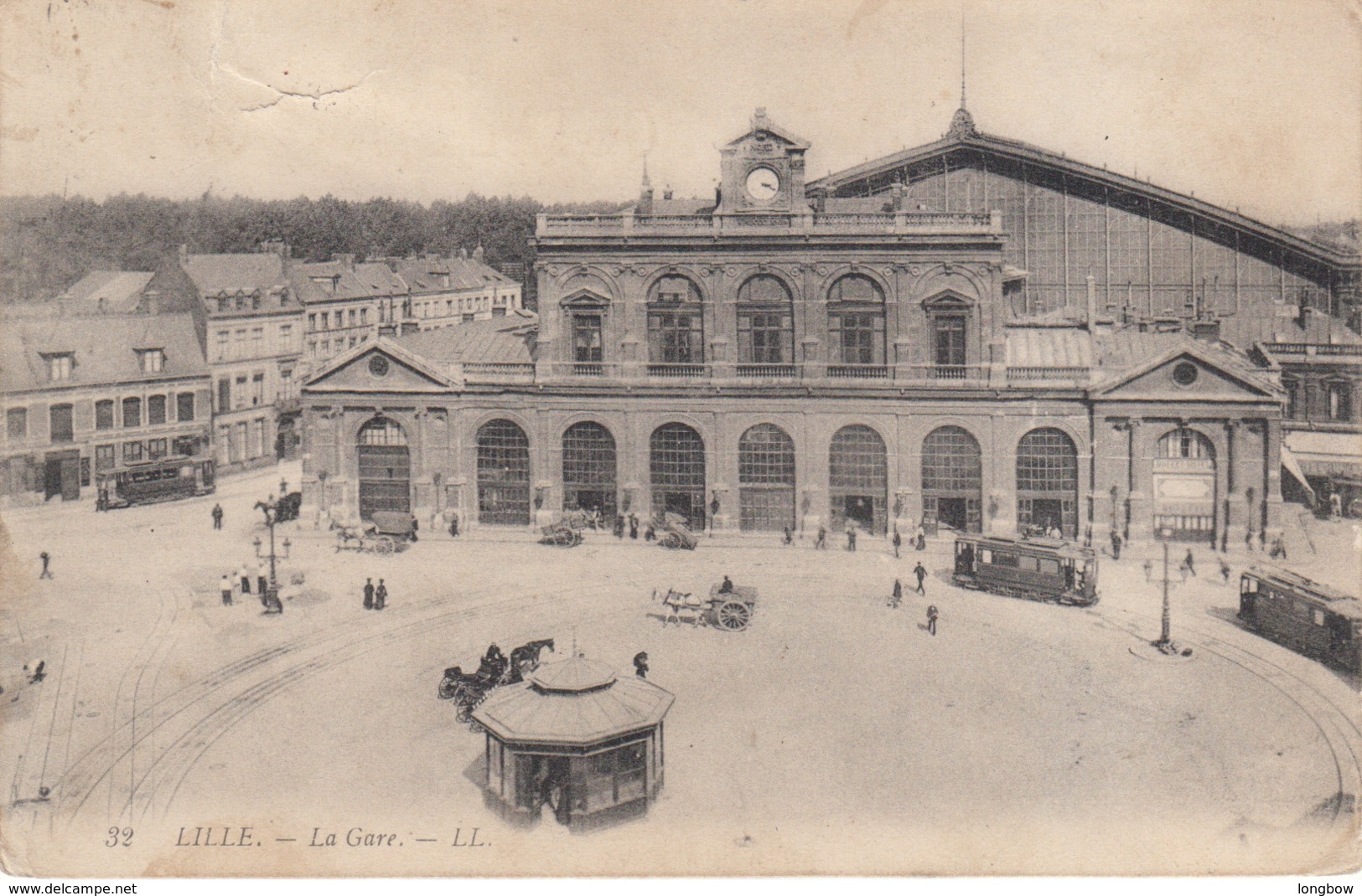 Lille La Gare 1911 - Liege