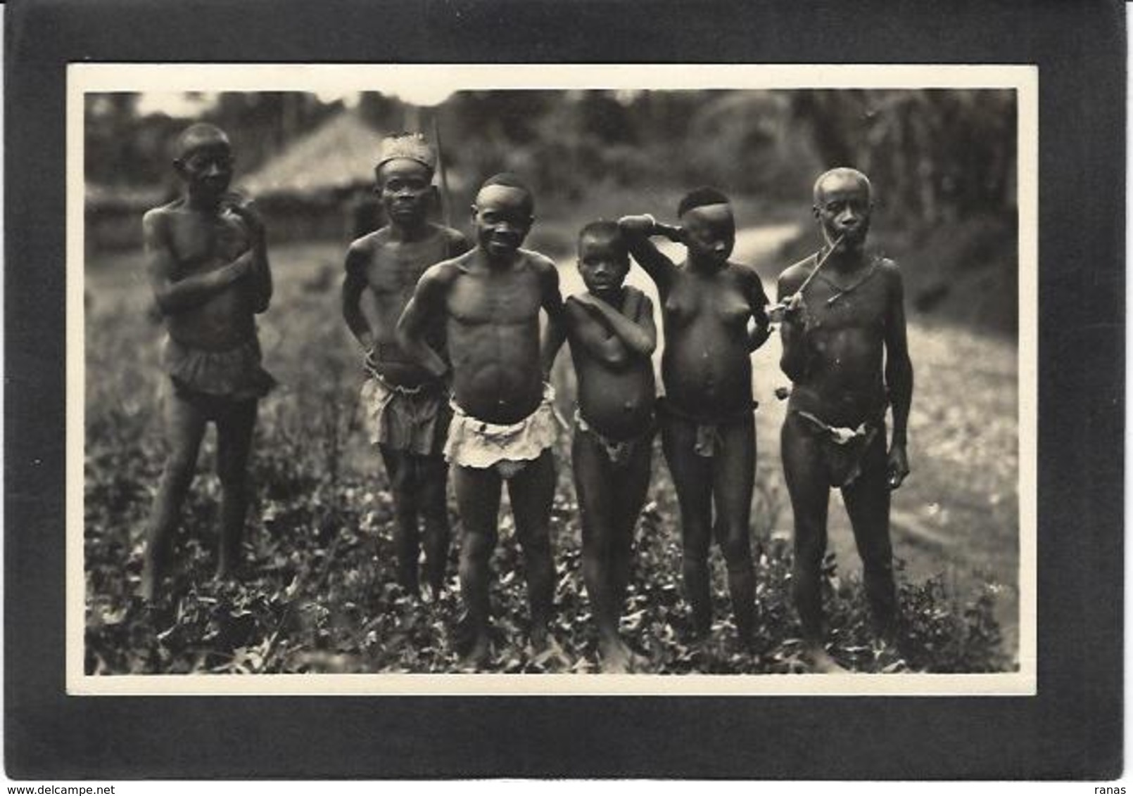 CPA Zagoursky Photographe Afrique Noire Non Circulé Pygmées Nu Féminin Nude Femme Nue - Non Classés