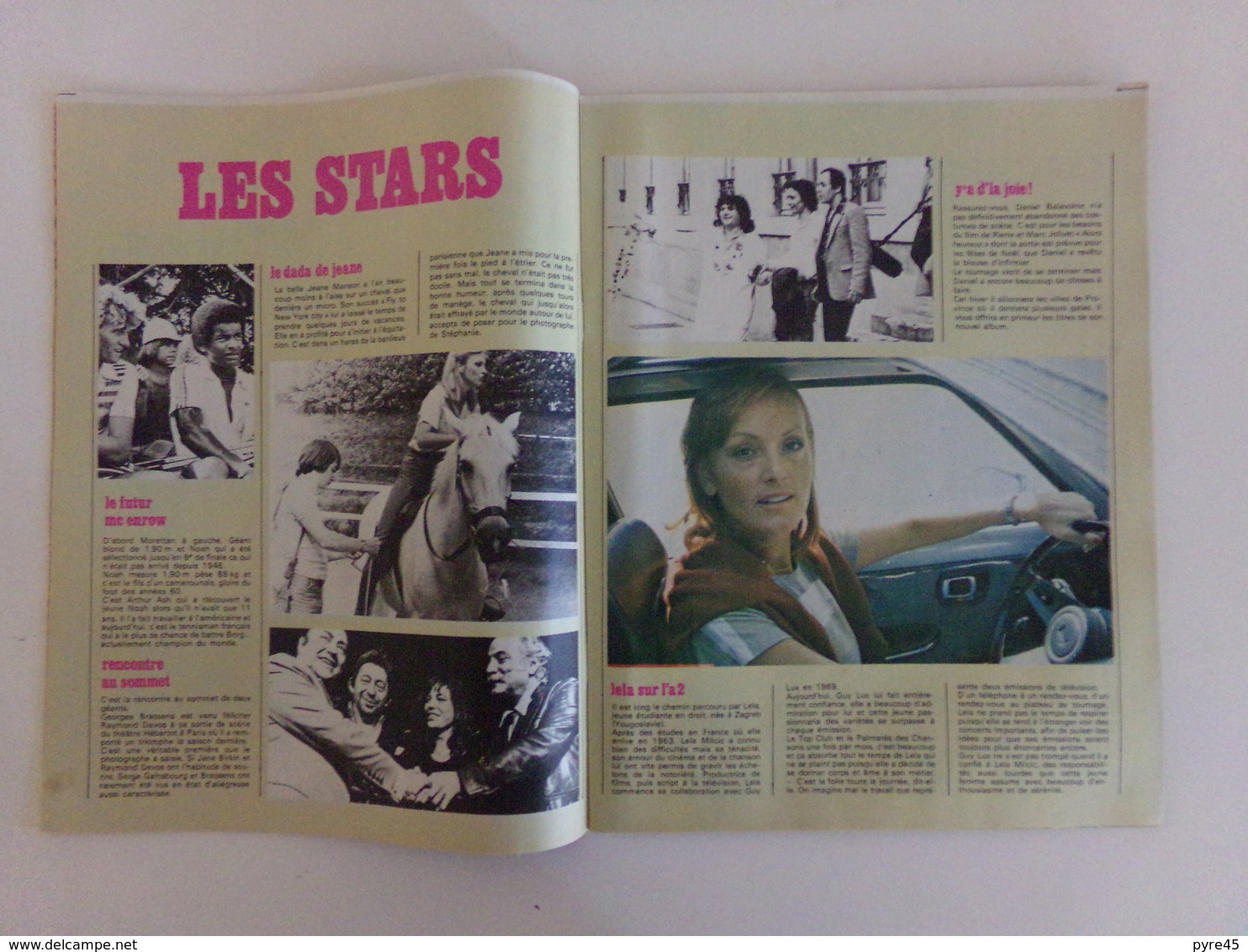 Revue " Le nouveau Stéphanie " n° 56, 1979, Johnny, Paul Mac Cartney, Déborah Harris...