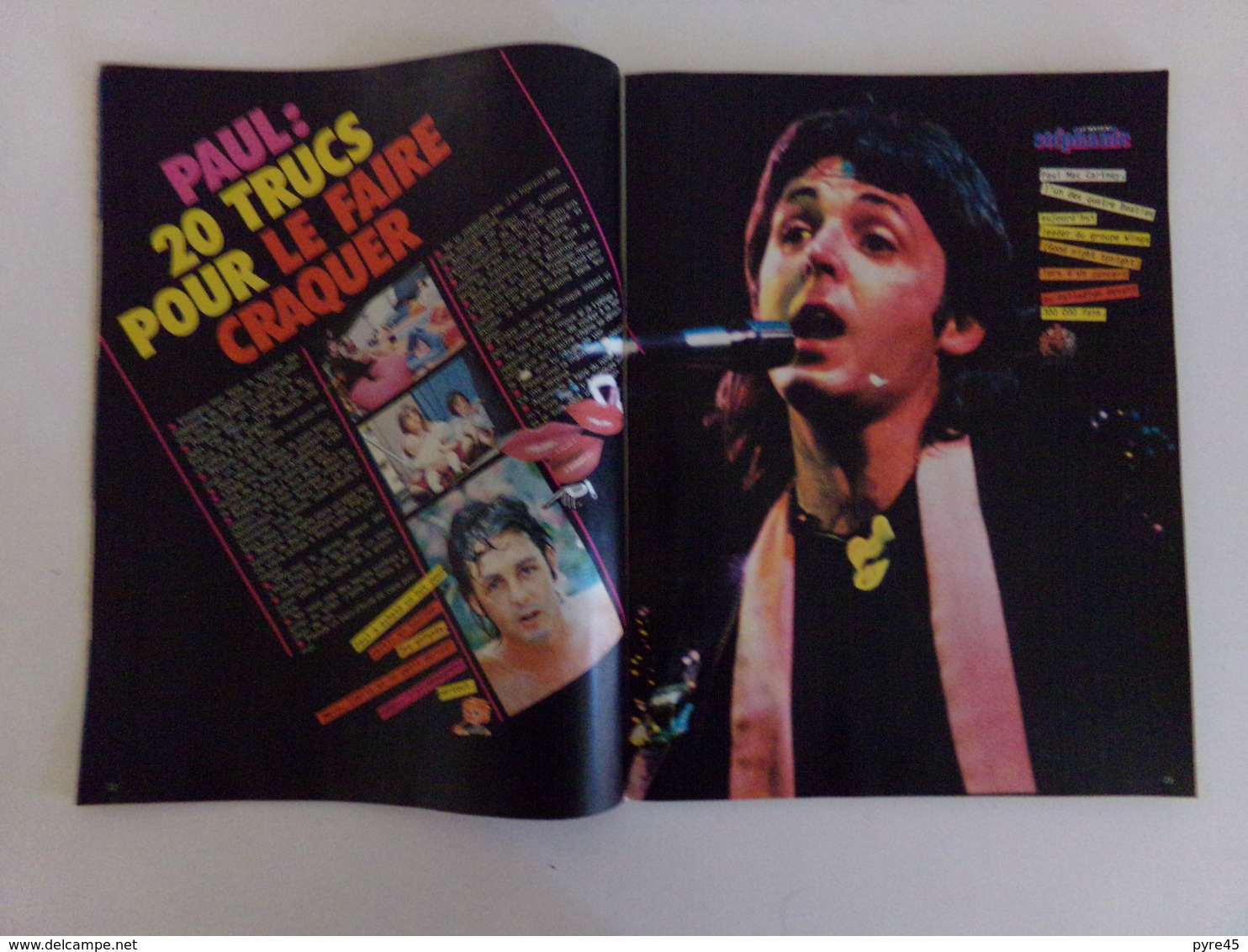 Revue " Le nouveau Stéphanie " n° 56, 1979, Johnny, Paul Mac Cartney, Déborah Harris...