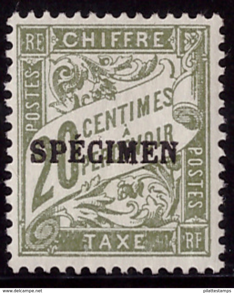 -France Taxe 31 CI 2** Specimen - Specimen