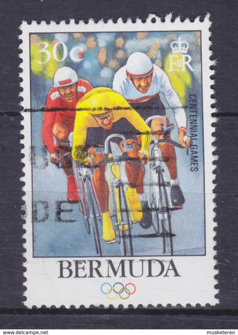 Bermuda 1996 Mi. 692    30 C Olympic Games Olympische Spiele Radfahren Bicycling - Bermuda