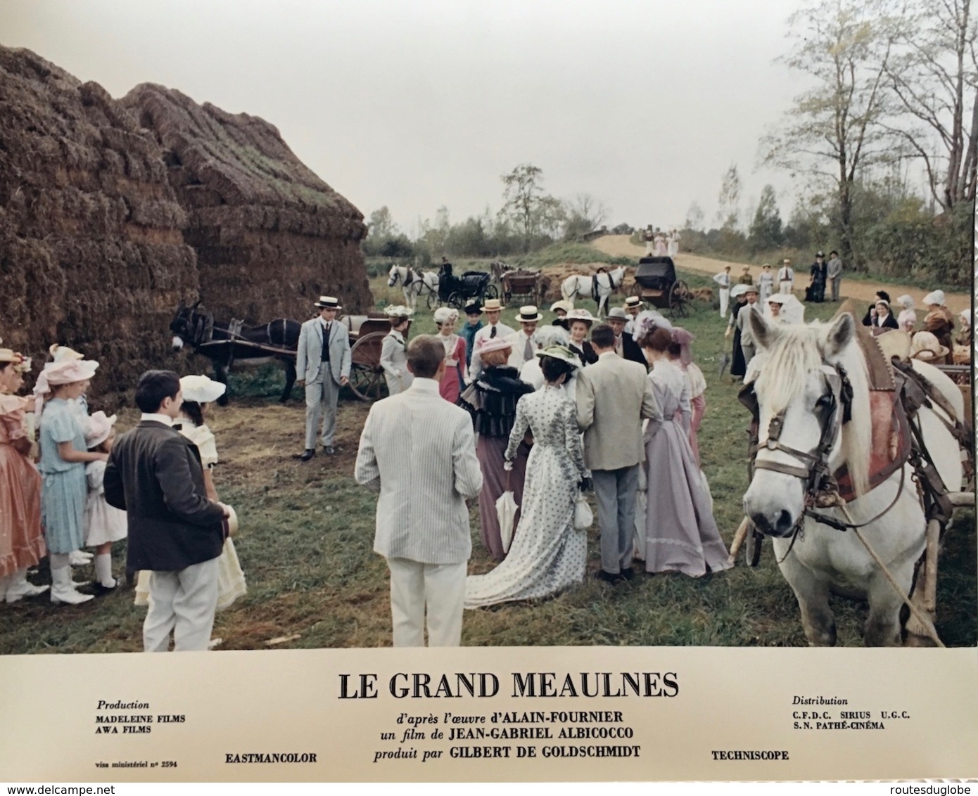 9 PHOTOS FILM GRAND MEAULNES ALAIN FOURNIER 1967 - Publicité Cinématographique