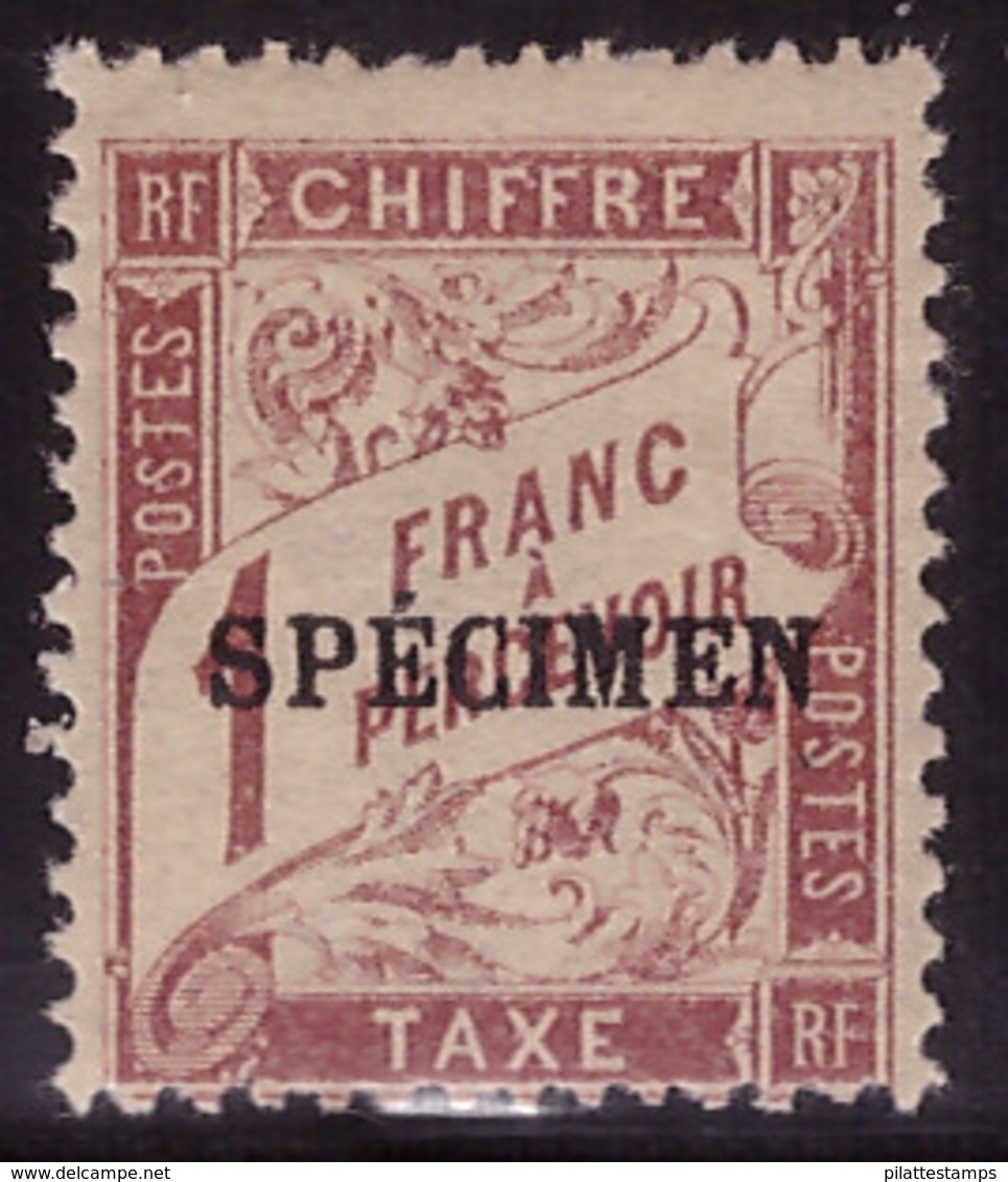 -France Taxe 40 CI 2** Specimen - Specimen