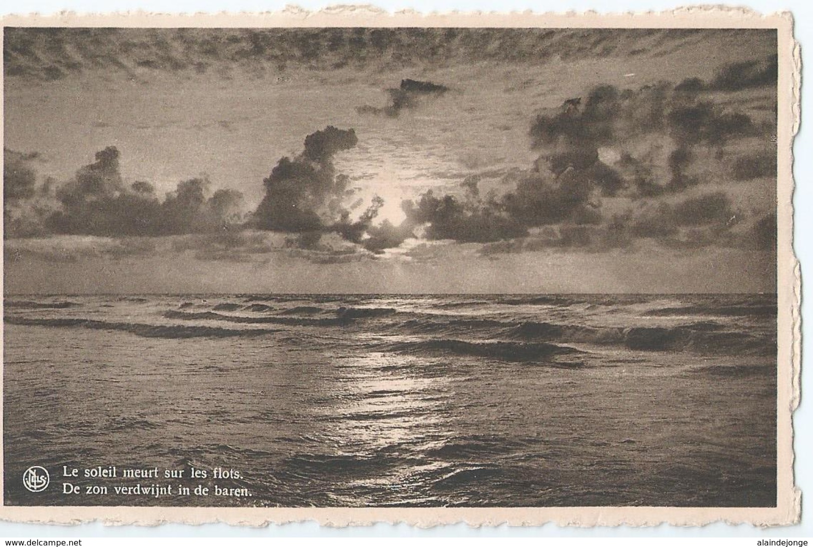 Middelkerke - Le Soleil Meurt Sur Les Flots - De Zon Verdwijnt In De Baren - Ern. Thill Serie Plage No 32 - 1947 - Middelkerke