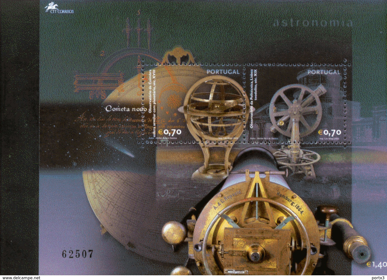 Por. Block 175 Astronomie Neuf Postfrisch MNH ** - Blocchi & Foglietti